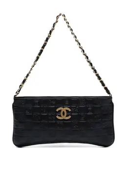 CHANEL Pre-Owned: Чёрная сумка 