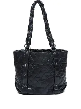 CHANEL Pre-Owned: Чёрная сумка 