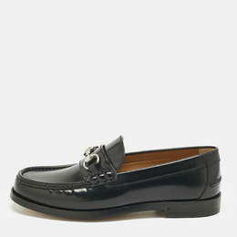 Gucci: Чёрные туфли  Horsebit