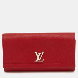 Louis Vuitton: Красный кошелёк 