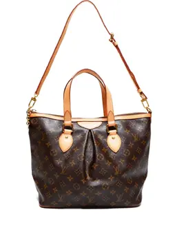 Louis Vuitton Pre-Owned: Коричневая сумка-шоппер 