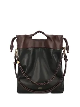 LOEWE: Чёрная сумка 
