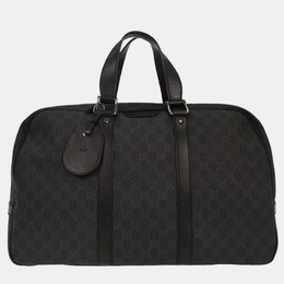 Gucci: Чёрная сумка  GG