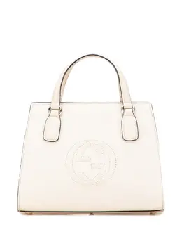 Gucci Pre-Owned: Белая сумка-шоппер 