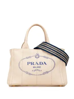 Prada Pre-Owned: Коричневая сумка 