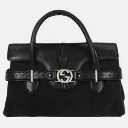 Gucci: Чёрная сумка 