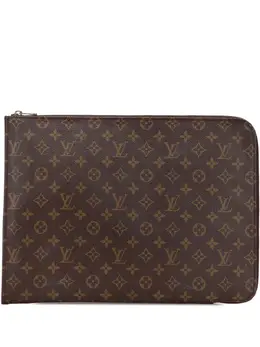 Louis Vuitton Pre-Owned: Коричневая сумка 