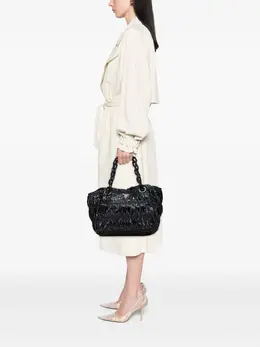 Prada Pre-Owned: Чёрная сумка-шоппер 