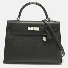 Hermes: Чёрная сумка  Kelly
