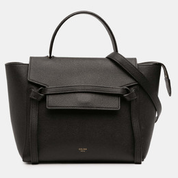 Celine: Чёрная поясная сумка 