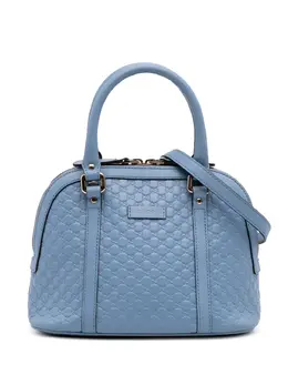 Gucci Pre-Owned: Голубая сумка 