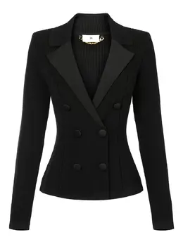 Elisabetta Franchi: Двубортная куртка 