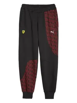 PUMA: Брюки  Ferrari с принтом