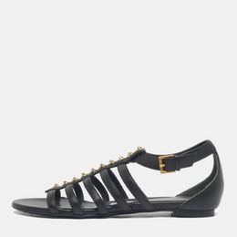 Alexander McQueen: Чёрные сандалии 