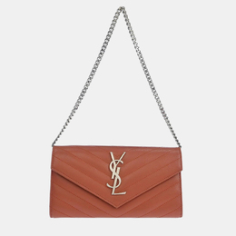 Saint Laurent Paris: Розовый кошелёк  Envelope