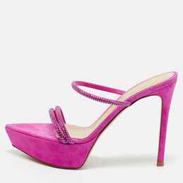 Gianvito Rossi: Розовые сандалии 
