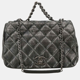 Chanel: Серая сумка 