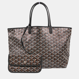 Goyard: Чёрная сумка-шоппер 