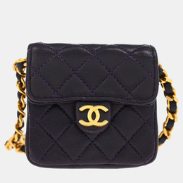 Chanel: Синяя сумка 