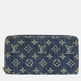 Louis Vuitton: Голубой кошелёк  Zippy