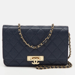 Chanel: Синий кошелёк 