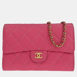 Chanel: Розовый кошелёк 