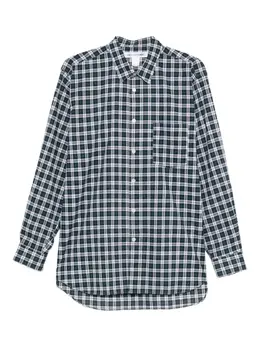 Comme Des Garçons Shirt: Зелёная рубашка 