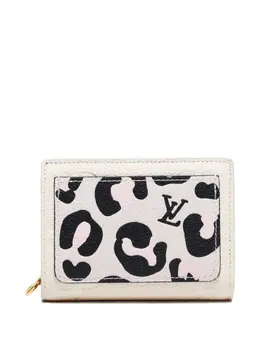 Louis Vuitton Pre-Owned: Бежевый кошелёк 