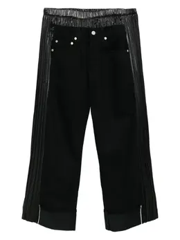 Junya Watanabe MAN: Чёрные джинсы 