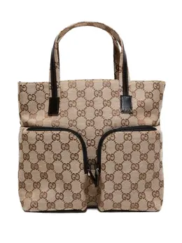 Gucci Pre-Owned: Бежевая сумка 
