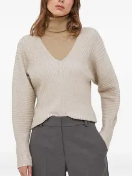 DKNY: Свитер с v-образным вырезом 