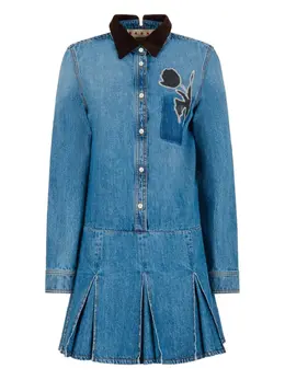 Marni: Плиссированное платье 