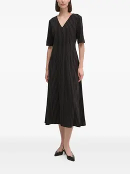 DKNY: Платье в полоску 