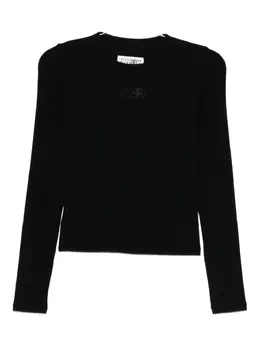 MM6 Maison Margiela: Топ с длинным рукавом 
