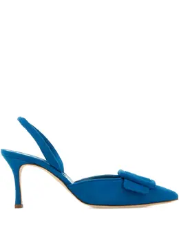 Manolo Blahnik: Голубые туфли  Maysli