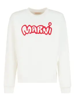 Marni: Хлопковый свитер 