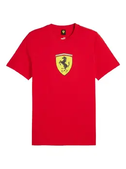 PUMA: Футболка  Ferrari с принтом