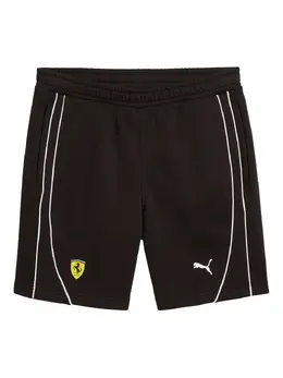 PUMA: Чёрные шорты  Ferrari