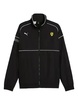 PUMA: Чёрная куртка  Ferrari
