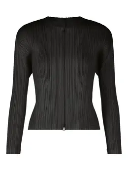 Pleats Please Issey Miyake: Чёрная куртка 