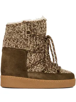 ISABEL MARANT: Зелёные ботинки 