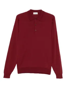 John Smedley: Красное поло 