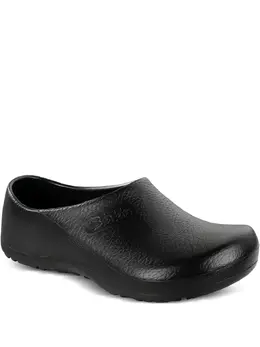 Birkenstock: Чёрные сабо 