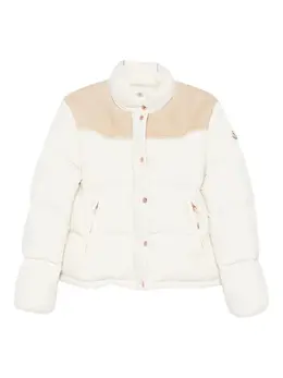 Moncler: Белая куртка 