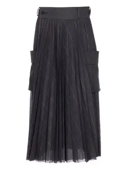 sacai: Плиссированная юбка 
