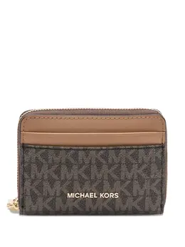 Michael Michael Kors: Коричневый кошелёк 