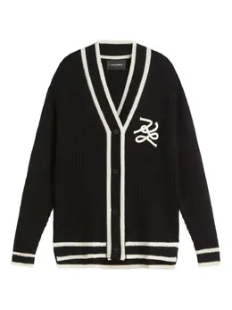 Karl Lagerfeld: Кардиган с v-образным вырезом 