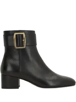 Bally: Чёрные ботинки 