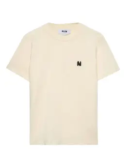 MSGM: Футболка с принтом 