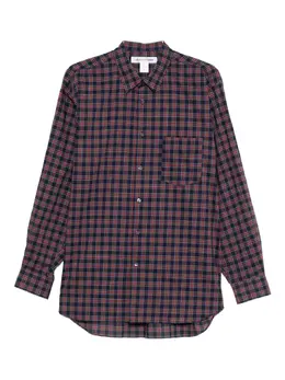 Comme Des Garçons Shirt: Синяя рубашка 